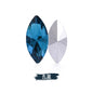 5*10mm /9*18mm 10pcs Horse Eye Rhinestones Special-shaped Glass Crystal Rhinestones Diy Phone Case Perfume Holder Stick Rhinestones Ornament Accessories