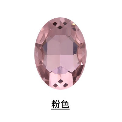 10pcs Large size naked rhinestones 18*25mm 20*30mm Oval Shape Fancy Glass Crystal Rhinestones for DIY Clothing Decoration