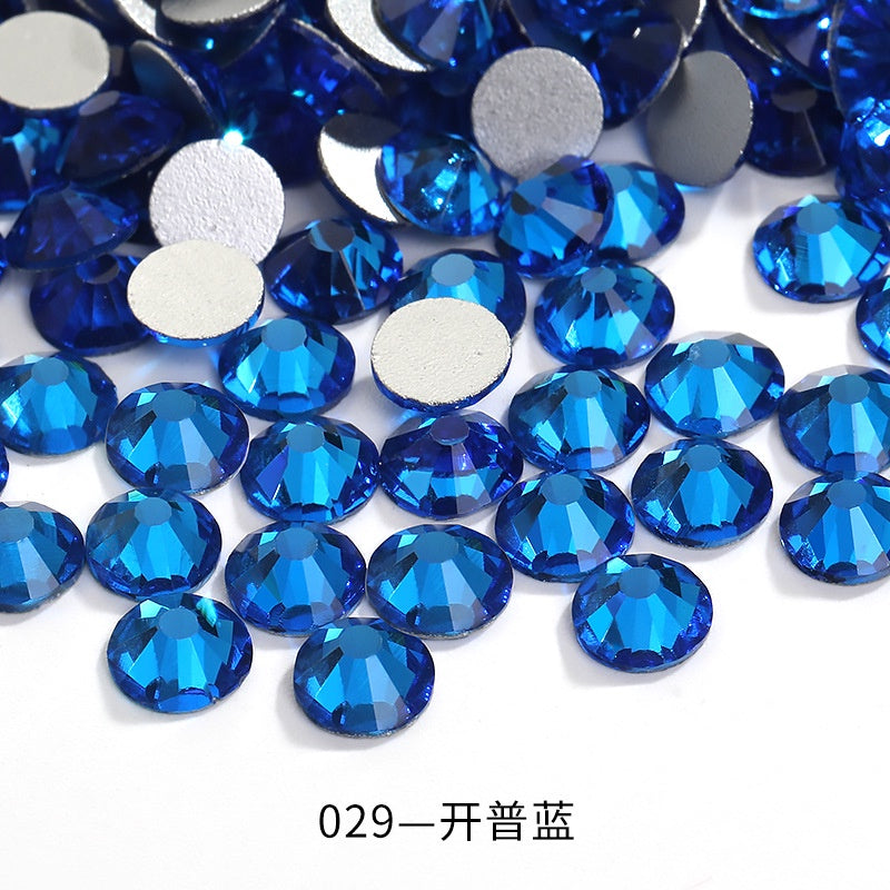 1440pcs/2.5mm Flat Round Nail Rhinestone DIY Phone Case Accessories Rhinestone Stick Crystal