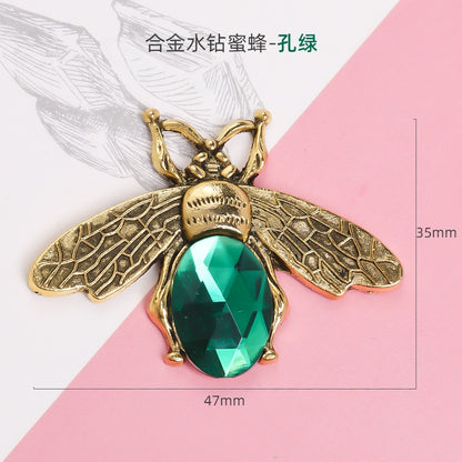 Bee Creative Animal DIY Vintage Jewelry Ruby Emerald Phone Case Shoes Clothing Accessories