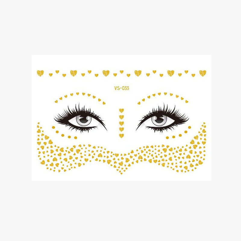 Freckle Face Tattoo Stickers Little Star/Freckle Face Stickers for Carnival Masquerade Party Makeup Stickers