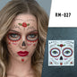 Halloween Clown Horror Mouth Tattoo Stickers, for Party Props Horror Cosplay Costume Makeup Props, for Halloween Masquerade Cosplay Party.