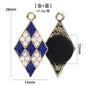 Crocs Diy Accessories Alloy Pearl Checker Series Garden Shoes Buckle Decorative Buckle