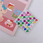 Dazzle Colorful Love Shiny Transparent Crystal Drop Glue Sticker Paste Girl Eyebrow Stick Ear Stick Decoration DIY Hand Ledger