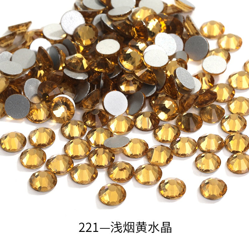 1440pcs/2.5mm Flat Round Nail Rhinestone DIY Phone Case Accessories Rhinestone Stick Crystal