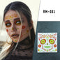 Halloween Clown Horror Mouth Tattoo Stickers, for Party Props Horror Cosplay Costume Makeup Props, for Halloween Masquerade Cosplay Party.