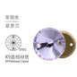 16mm 10pcs Hand Stitched Rhinestone Flat Button Crystal Satellite Shape Crystal Stone Flat Bottom Non-scratch Packaging Glass Rhinestone