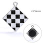 Crocs Diy Accessories Alloy Pearl Checker Series Garden Shoes Buckle Decorative Buckle