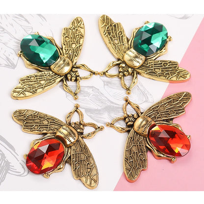 Bee Creative Animal DIY Vintage Jewelry Ruby Emerald Phone Case Shoes Clothing Accessories