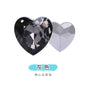 12mm Rhinestone Love Rhinestone Crystal Glass Rhinestone  Pointy Bottom Peach Heart Diy Mobile Phone Paste Rhinestone Accessories Clothing Jewelry Rhinestone