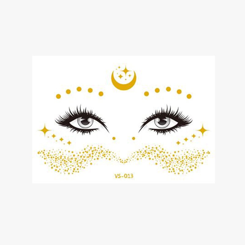 Freckle Face Tattoo Stickers Little Star/Freckle Face Stickers for Carnival Masquerade Party Makeup Stickers