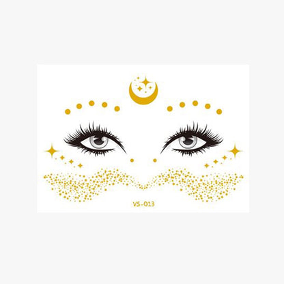 Freckle Face Tattoo Stickers Little Star/Freckle Face Stickers for Carnival Masquerade Party Makeup Stickers