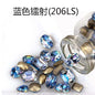 1PCS Pointy Bottoming Nail Rhinestone K9 Material High-quality Naked Rhinestone Nail Paste Rhinestone Diy Accessories Nail Ornament Nail Paste Rhinestone Multi-color