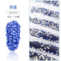 1.5-3.2mm Mixed Nail Rhinestone Small Size Mixed Size Glass Rhinestone Colorful Diamond Mixed Nail Crystal