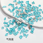 Pink Flat Rhinestone 20pcs DIY Nail Rhinestone Ins Glass Rhinestone Nail Fingertip Diamond Jewelry Mix