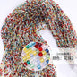 35cm Crystal Glass Beads Long Door Curtain Pendant Hand Ornaments Necklace Bracelet Jewelry DIY Loose Beads
