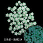 Glow-in-the-dark Polymer Clay Nail Patch Fluorescent Slice Nail Jewelry Plum Slice Diy Slime Filling Material