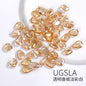 10pcs 【3-10mm】nail rhinestones hand accessories Korean wind Transparent Mixed Shapes Nails Art Decoration Professional Rhinestones Nail Art Rhinestones Mix