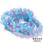 10mm 80pcs Crack beads Jade broken beads explosive glass beads ice cracked floral beads glass diy accessory bracelet beaded
