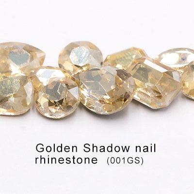 Multi-shape Crystal Glass Rhinestones Nail Art Rhinestones Ornament Dazzle Rhinestone Nail Paste Rhinestones Diy Ornament Accessory Material