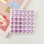 Dazzle Colorful Love Shiny Transparent Crystal Drop Glue Sticker Paste Girl Eyebrow Stick Ear Stick Decoration DIY Hand Ledger