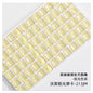 10mm  10pcs Nail Rhinrhinea High-end Tip Bottom Rhinrhinea  Rectangular Round Corner Diy Accessories Materials