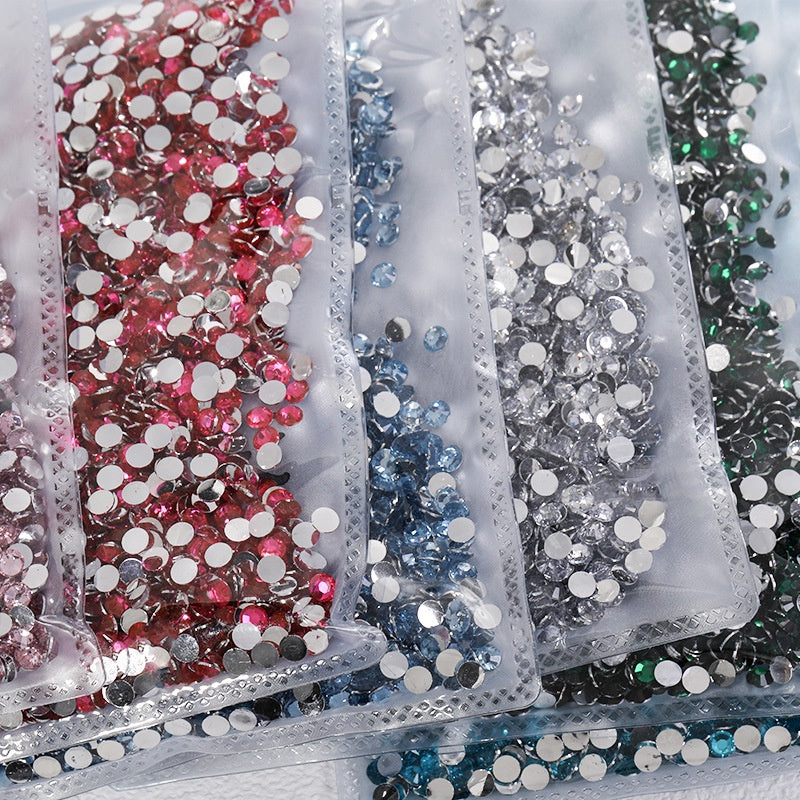 Gemstone Filled 2/3/4/5/6mm Henna Beads/Henna Gems/Rhinestone