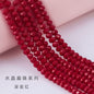 3/4/6/8mm Flat Bead Porcelain Jade Glass Beads  for Diy Bracelet Necklace Jewelry Accessories