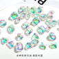 10pcs 【3-10mm】nail rhinestones hand accessories Korean wind Transparent Mixed Shapes Nails Art Decoration Professional Rhinestones Nail Art Rhinestones Mix