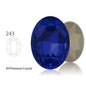 10*14/13*18mm K9 Quality Oval Crystal High Top Bottom Diamond Shiny Diy Clothing Jewelry Accessories