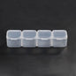 12 Rotating Circular Diamond Box Nail Art Jewelry Storage Box Jewelry Distribution Box Nail Art Diamond Transparent Tool Box