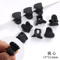 Mini Frosted Small Clip with Bangs 【10pcs】Children's Broken Clip Girls Shark Hair Accessory Side Clip