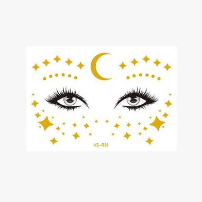 Freckle Face Tattoo Stickers Little Star/Freckle Face Stickers for Carnival Masquerade Party Makeup Stickers