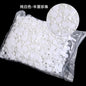 Imitation Pearl Semi-round Pearl Perforated Pearl Jewelry Materials Clothing Accessories Fake Pearl Jewelry Accessories