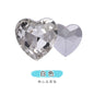 10mm Pointy Bottom Peach Heart Rhinestone Love Rhinestone Crystal Glass Rhinestone Diy Mobile Phone Paste Rhinestone Accessories Clothing Jewelry Rhinestone