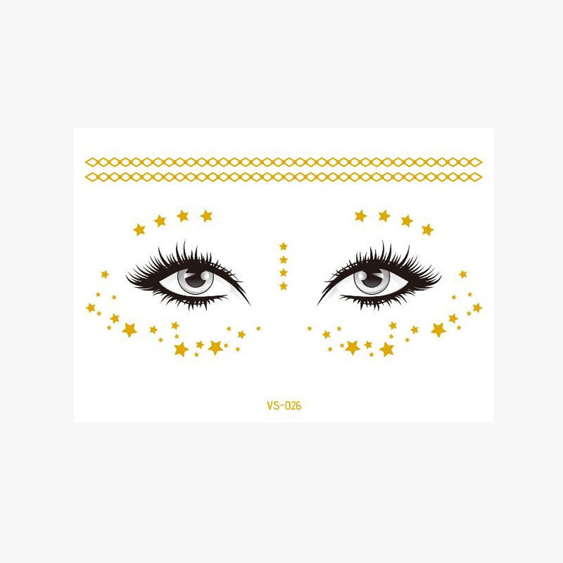 Freckle Face Tattoo Stickers Little Star/Freckle Face Stickers for Carnival Masquerade Party Makeup Stickers