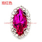17*32mm Large size Horse Eye Claw Rhinestone Claw Rhinestone Girth Crystal Buckle Diy Headdress Accessories Shiny Rhinestone Hand Sewn Rhinestone Dress Accessories
