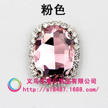 10pcs 10*14mm Crystal Rhinestone for DIY Clothing Accessories Jewelry Making diy accessories Clothing Accessories Shoes