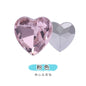 12mm Rhinestone Love Rhinestone Crystal Glass Rhinestone  Pointy Bottom Peach Heart Diy Mobile Phone Paste Rhinestone Accessories Clothing Jewelry Rhinestone