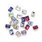 6*8mm 50PCS  Step Cut 3D Nail Art Rhinestone K9 Nails For DIY Decals Nail Shiny Crystals