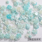 50g Baroque Mixed Designs Diy Homemade Flower Bow Shape Resin Phone Case Decoration ABS Headdress Hair Accessories