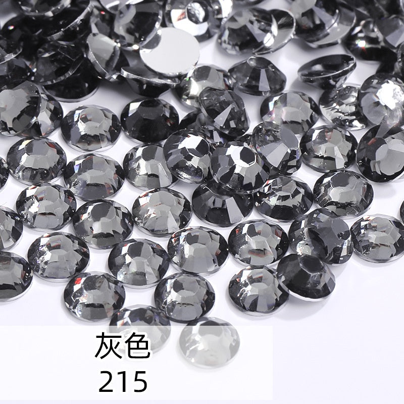 Gemstone filled 2/3/4/5/6mm Henna beads/Henna Gems/Rhinestone