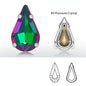 K9 Material Thickened Hollow Claw Diamond Tip Bottom Crystal Glass Shaped Rhinestone Diy Clothing Wedding Accessories