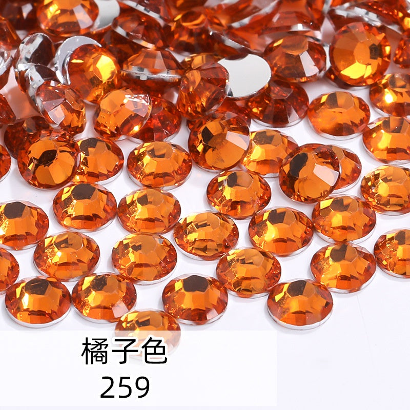 Gemstone Filled 2/3/4/5/6mm Henna Beads/Henna Gems/Rhinestone