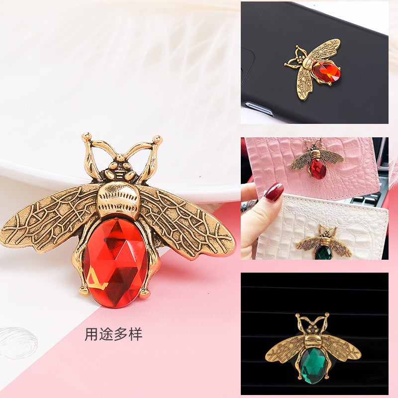 Bee Creative Animal DIY Vintage Jewelry Ruby Emerald Phone Case Shoes Clothing Accessories