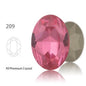 10*14/13*18mm K9 Quality Oval Crystal High Top Bottom Diamond Shiny Diy Clothing Jewelry Accessories