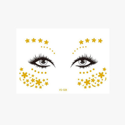 Freckle Face Tattoo Stickers Little Star/Freckle Face Stickers for Carnival Masquerade Party Makeup Stickers