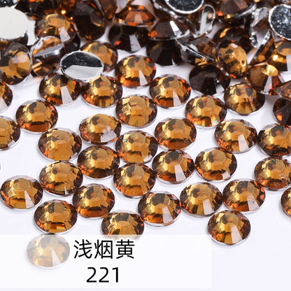 Gemstone Filled 2/3/4/5/6mm Henna Beads/Henna Gems/Rhinestone