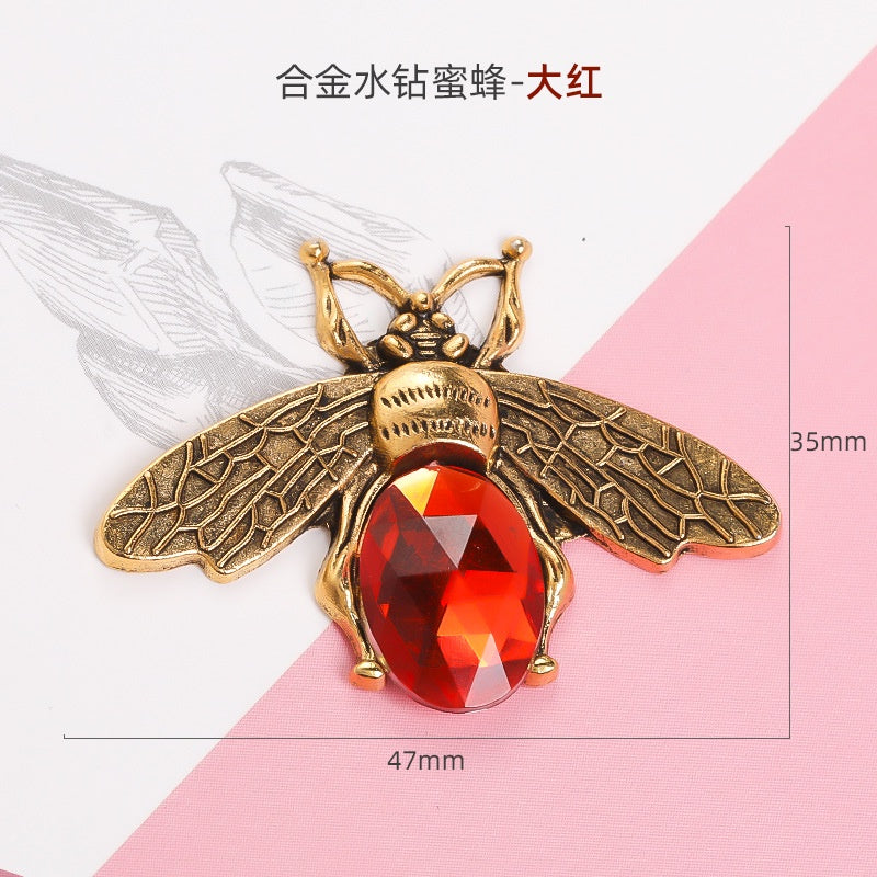 Bee Creative Animal DIY Vintage Jewelry Ruby Emerald Phone Case Shoes Clothing Accessories