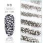 1.5-3.2mm Mixed Nail Rhinestone Small Size Mixed Size Glass Rhinestone Colorful Diamond Mixed Nail Crystal